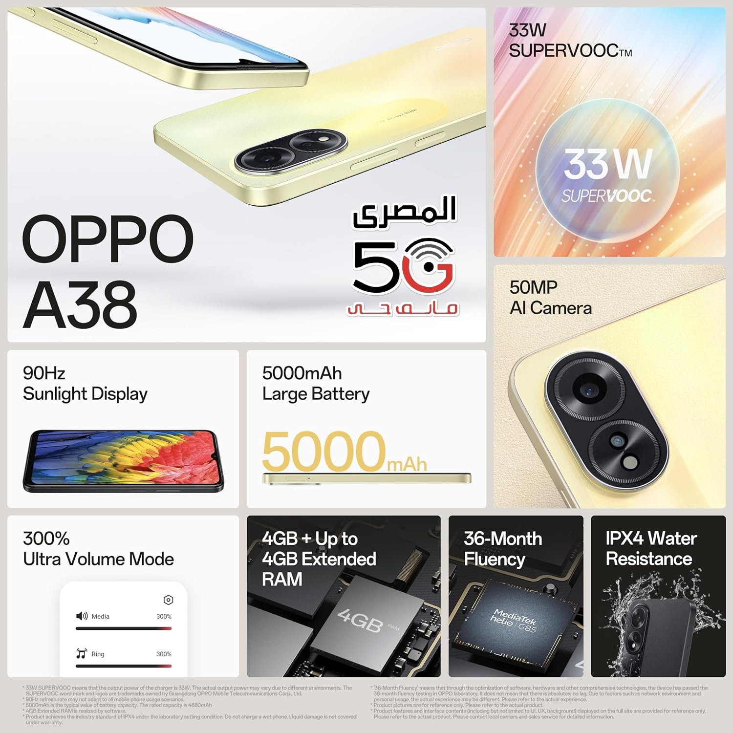 Oppo A38
اوبو A38
128 جيجا 4رام - الصورة 5